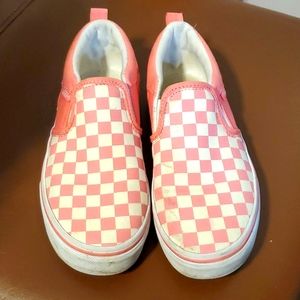Girls Vans low tops size 2